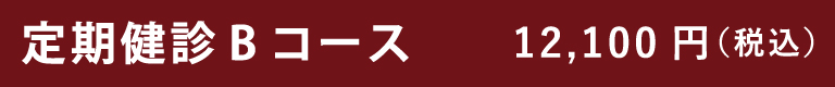 定期健診Bコース